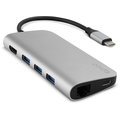 EPICO USB Type-C Hub Multi-Port 4k HDMI & Ethernet - silver/black