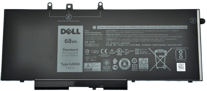 Dell Baterie 4-cell 68W/HR LI-ION pro Latitude NB, 5280,5480,5580, precision 3520_1163743158