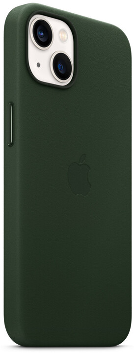 Apple kožený kryt s MagSafe pro iPhone 13, sekvojově zelená_260940930
