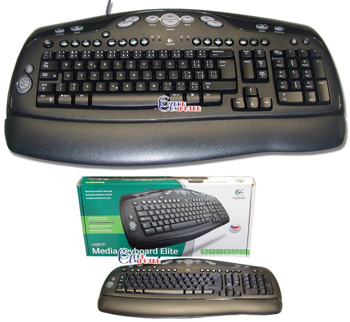 Legitim noget biord Logitech Media Keyboard Elite CZ 967559-0128 | CZC.cz