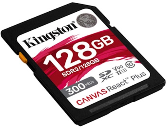 Kingston Canvas React Plus Secure Digital (SDXC), 128GB_2053685169