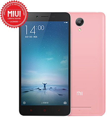 Xiaomi Redmi Note 2 Prime - 32GB, LTE, růžová_1618496765