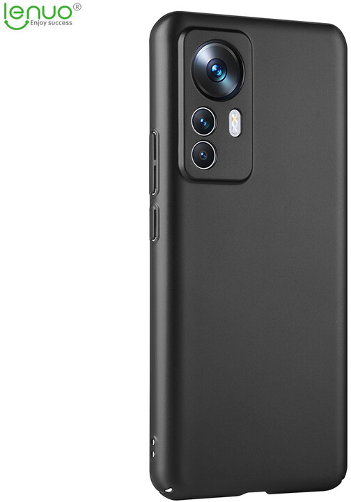 Lenuo Leshield zadní kryt pro Xiaomi 12T, černá_995988472