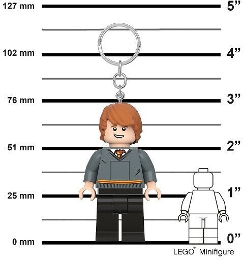 Klíčenka LEGO Harry Potter - Ron Weasley, svítící figurka_14098064