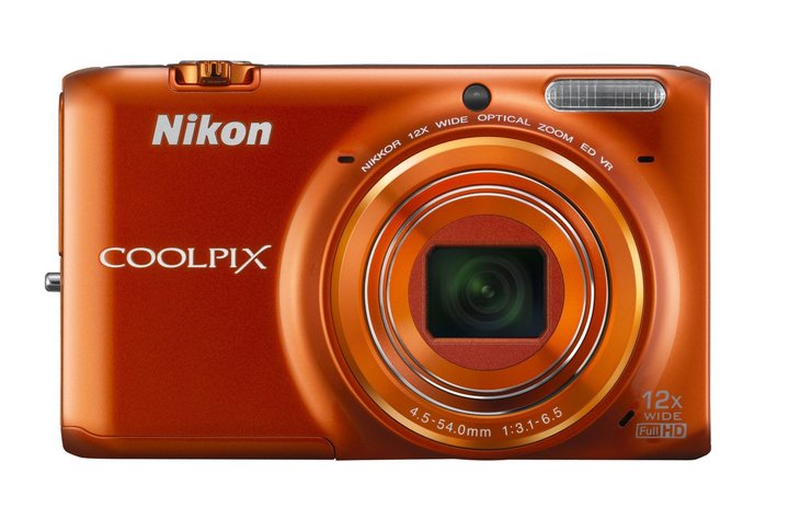Nikon Coolpix S6500, oranžová_821655746