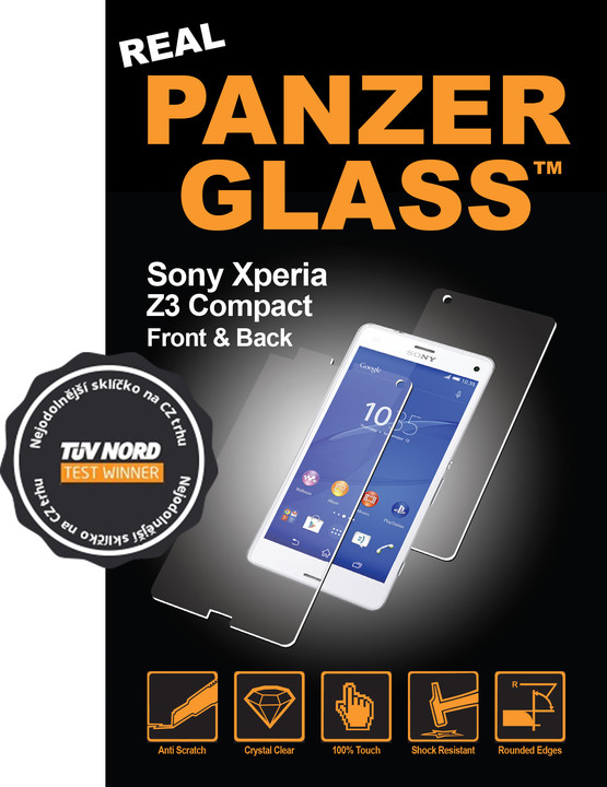 PanzerGlass ochranné sklo na displej Sony Xperia Z3 Compact_1760392108