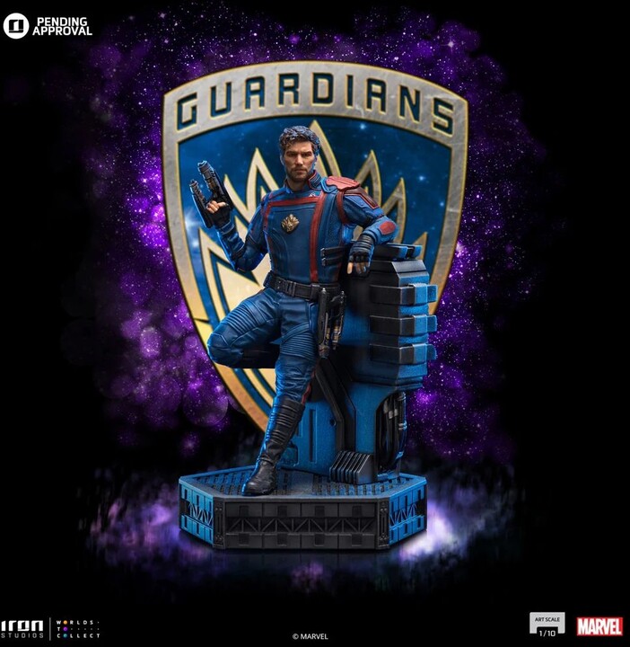 Figurka Iron Studios Marvel: Guardians of the Galaxy 3 - Star-Lord, Art Scale 1/10_960007387