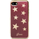 Guess Stars Soft TPU Pouzdro Red pro iPhone 5S/SE