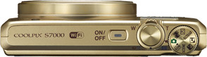 Nikon Coolpix S7000, zlatá + 8GB SD + pouzdro_27115446