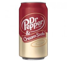 Dr. Pepper Cream Soda, limonáda, USA, 355 ml