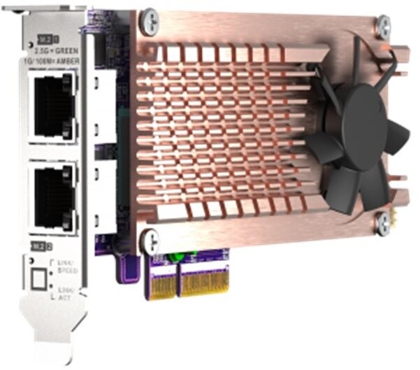 QNAP QM2-2P2G2T Rozšiřující karta pro disky SSD M.2 2280 PCIe, (Gen3 x4)_995229162