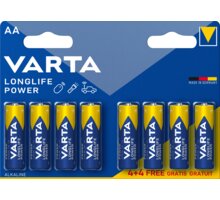VARTA baterie Longlife Power AA, 4+4ks 4906121448