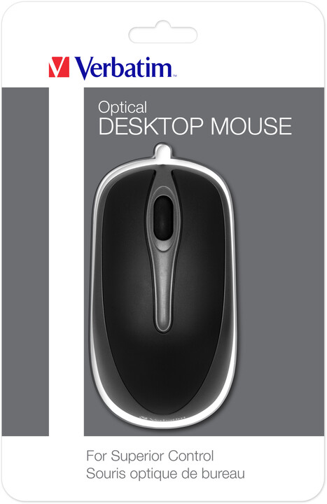 Verbatim Optical Desktop Mouse, černá_1285100298