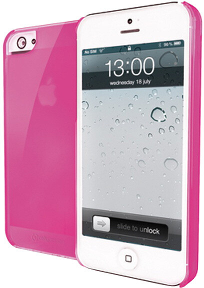 CELLY Gelskin TPU pouzdro pro Apple iPhone 5/5S/SE, růžová_912458067