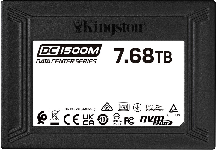 Kingston DC1500M, 2,5" - 7,68TB