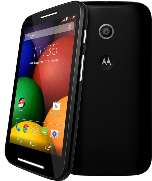 Motorola Moto E (ENG), černá_750565361
