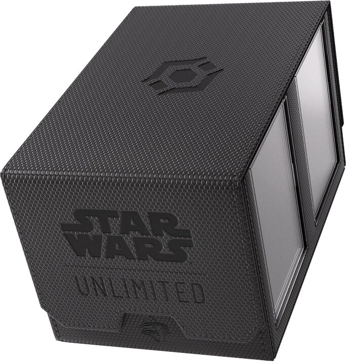 Krabička na karty Gamegenic - Star Wars: Unlimited Double Deck Pod, černá_855328103