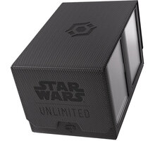 Krabička na karty Gamegenic - Star Wars: Unlimited Double Deck Pod, černá_855328103