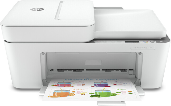 HP DeskJet Plus 4120 multifunkční inkoustová tiskárna, A4, barevný tisk, Wi-Fi, Instant Ink_778878123