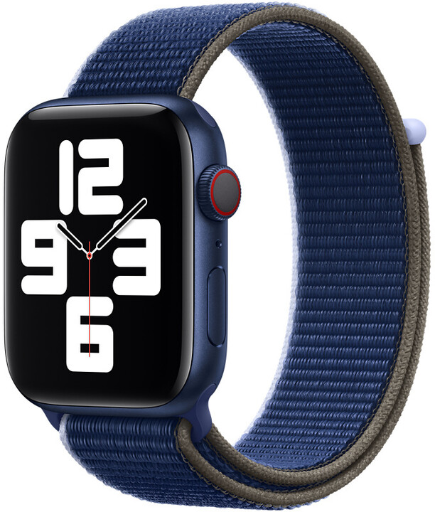 Apple řemínek pro Watch Series, provlékací, sportovní, 44mm, modrá_1327378288