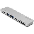 EPICO Hub Pro s rozhraním USB-C pro notebooky - stříbrná_1534080582