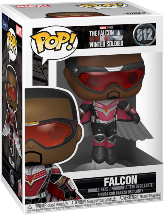 Figurka Funko POP! The Falcon and The Winter Soldier - Falcon (Flying pose)_456924154