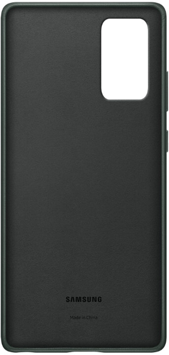 Samsung kožený kryt pro Samsung Galaxy Note20, zelená_1767930469