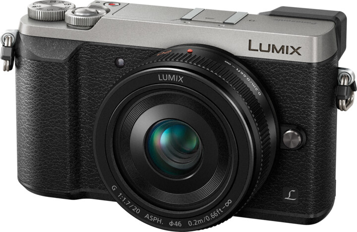 Panasonic Lumix DMC-GX80, stříbrná + 20 mm_283143892