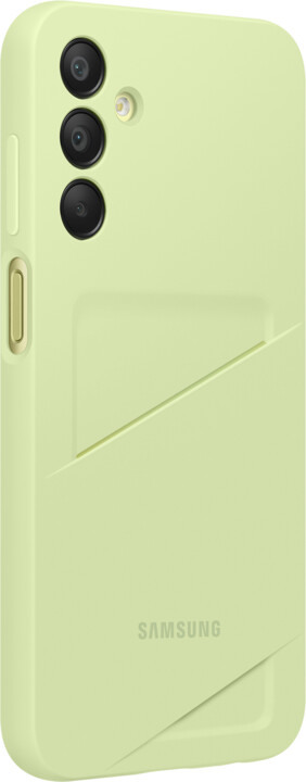 Samsung ochranný kryt s kapsou na kartu pro Galaxy A15, limetková_1542623510