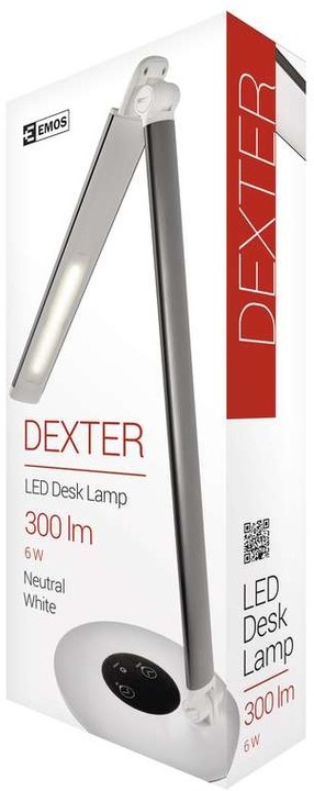 Emos LED stolní lampa Dexter, černá_223474470