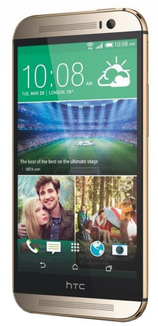 HTC One (M8), 2GB/16GB, zlatá_307150739