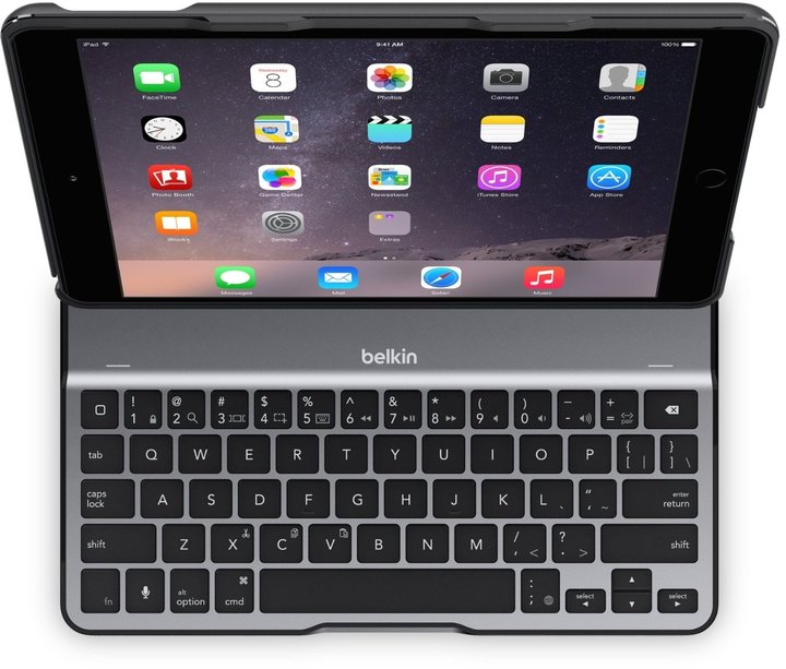 Belkin iPad Air 2 QODE™ Ultimate Lite klávesnice s pouzdrem, černá_607260968