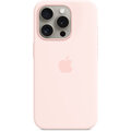 Apple Silikonový kryt s MagSafe pro iPhone 15 Pro, světle růžová_439763876