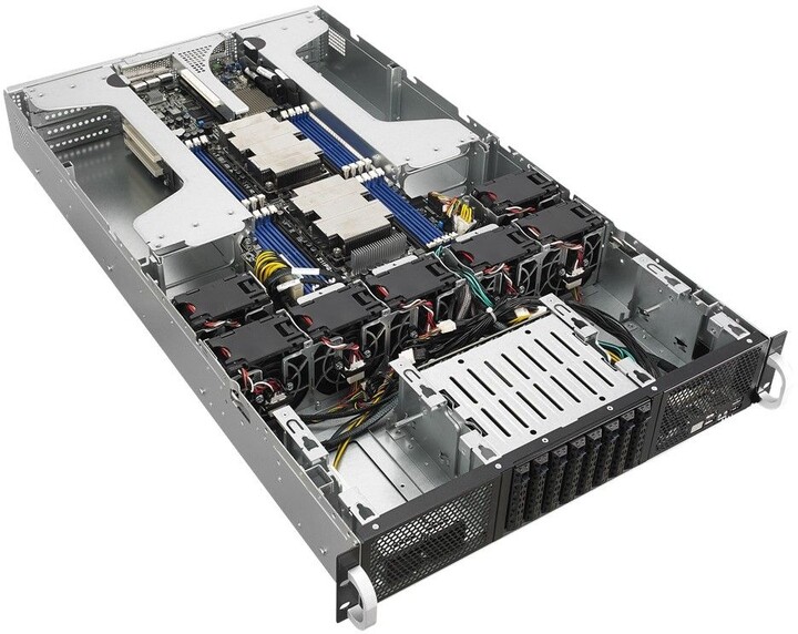 ASUS ESC4000 G4S, Purley, LGA3647, C621, 16x RAM, 8x2,5&quot; SATA/SAS+2xNVMe Hot-swap, 1xM.2, 1600W, 2U_2098278096