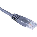 Masterlan patch kabel UTP, Cat5e, 0,25m, šedá_794794200