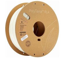 Polymaker tisková struna (filament), PolyTerra PLA, 1,75mm, 1kg, bílá_1374108784