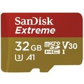 SanDisk Micro SDHC Extreme 32GB 100MB/s A1 UHS-I U3 V30 + SD adaptér_1697420580