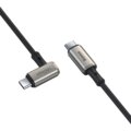 Baseus nabíjecí / datový kabel Hammer USB-C - USB-C, 100W, zalomený, 1m, černá_750132018