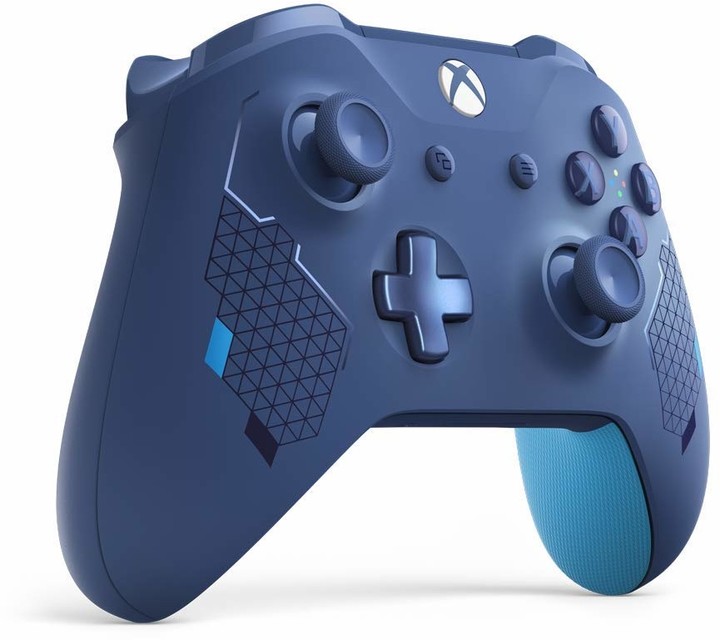 Xbox ONE S Bezdrátový ovladač, Sport Blue (PC, Xbox ONE)_494495281