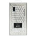 SoSeven pouzdro Fashion Milan Hexagonal Marble pro iPhone X/XS, bílo/růžovo/zlatá_1238470446