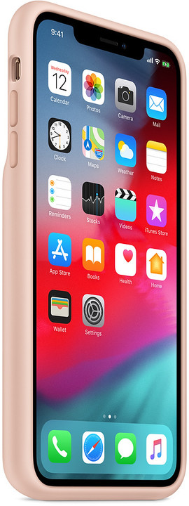 Apple iPhone XS Max Smart Battery Case, pískově růžová_71036746