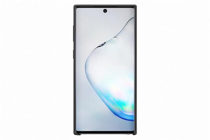 Samsung silikonový zadní kryt pro Galaxy Note10, černá_1968098969