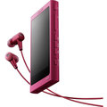 Sony NW-A35, 16GB + sluchátka, růžová