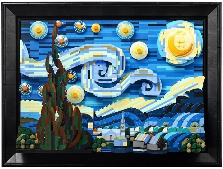 LEGO® IDEAS 21333 Vincent van Gogh – Hvězdná noc_890527270