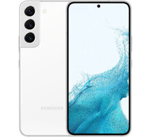 Samsung Galaxy S22 5G, 8GB/128GB, Phantom White Sluchátka Samsung Galaxy Buds2, špunty, bezdrátová, mikrofon, bílá v hodnotě 3 690 Kč + Vyměňte starý samsung za nový 3 000 Kč + O2 TV HBO a Sport Pack na dva měsíce