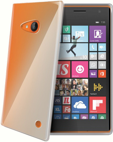 CELLY Gelskin pouzdro pro Nokia Lumia 735, bezbarvé_1667472300