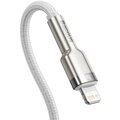 BASEUS kabel Cafule Series, USB-C - Lightning, M/M, nabíjecí, datový, 20W, 2m, bílá