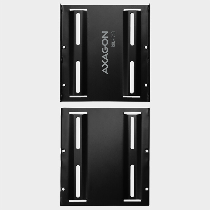 AXAGON RHD-125B, kovový rámeček pro 1x 2.5&quot; HDD/SSD do 3.5&quot; pozice, černý_992600416