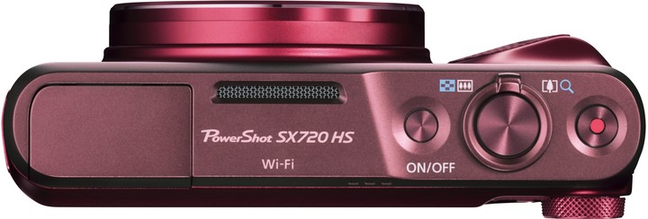 Canon PowerShot SX720 HS, červená - Travel kit_1274453306