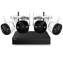 Imou Wireless CCTV Kit Pro, 4x kamera Bullet + 1x NVR rekordér Poukaz 200 Kč na nákup na Mall.cz